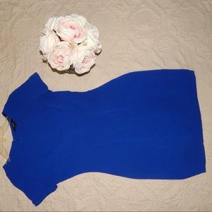 Royal blue dress